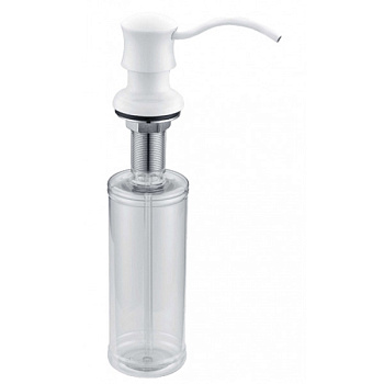 дозатор для жидкого мыла zorg zr-21 white, белый