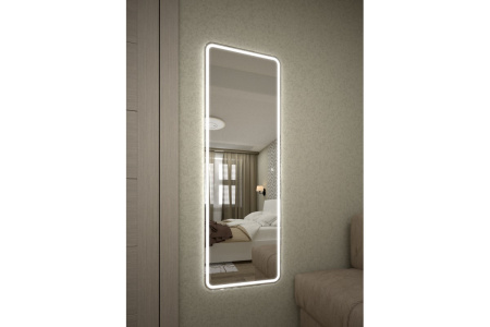 зеркало relisan taffy 455х1350 с подсветкой