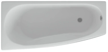 акриловая ванна aquatek пандора 160х75 (левая, без гидромассажа, без фронтального экрана) pan160-0000078
