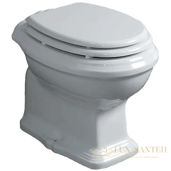 чаша напольного унитаза simas arcade ar801bi с вертикальным выпуском, белый