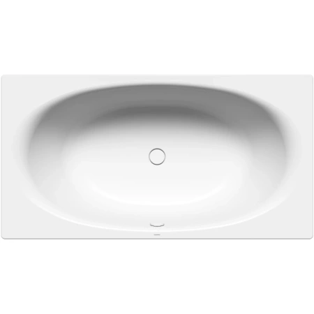 стальная ванна kaldewei ellipso duo 286030003001 230 190х100 см с покрытием anti-slip и easy-clean, альпийский белый 
