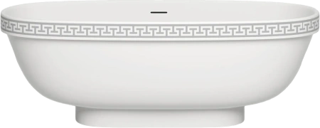 ванна salini greca 103021m s-stone 179x79 см, белый