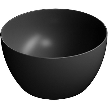 раковина-чаша gsi pura 885226 42 см, черный матовый