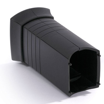 аксессуар для скрытия кабеля (черный ral9005, пластик)