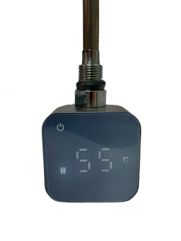 электрический тэн lux-04м-300 с дисплеем и таймером (сенсор) 300w черный