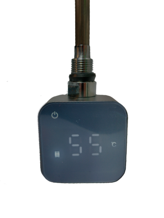 электрический тэн lux-04м-300 с дисплеем и таймером (сенсор) 300w черный