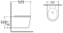 унитаз подвесной aquatek вега aq1905-00 безободковый, тонкое сиденье с механизмом плавного закрывания